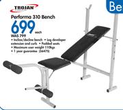 Trojan Performa 310 Bench