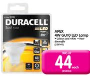Apex 4W GU10 LED Lamp-Each