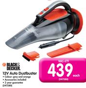 Black & Decker 12V Auto Dustbuster-Each