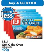 I&J Out'O The Oven(All Variants)-4x400G