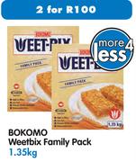 Bokomo Weetbix Family Pack-2x1.35Kg
