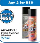 Mr Muscle Oven Cleaner(All Variants)-2x275Ml