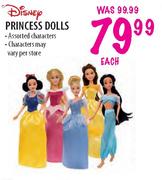 Disney Princess Dolls-each