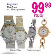 Digitime Watch Sets-per set