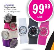 Digitime Snap Watches-each