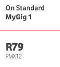 Own Device-On Standard MyGig 1