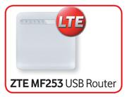ZTE MF253 USB Router-On Standard MyMeg 500