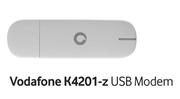 Vodafone K4201-z USB Modem-On Standard MyGig 3