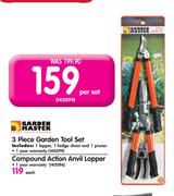 Garden Master 3 Piece Garden Tool Set-Per Set