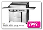ALVR 5 Burner Apollo Gas Braai-Each