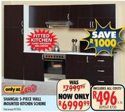Shangai 5-Piece Wall mounted Kitchen Scheme