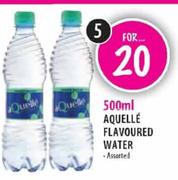 Aquelle Flavoured Water-500Mlx5