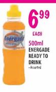 Energade Ready To Drink-500Ml
