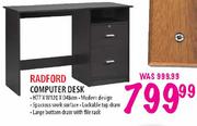 Radford Computer Desk H77xW120xD48cm