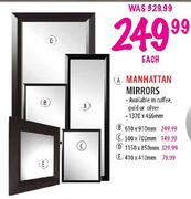  Manhattan Mirrors 610x910mm 