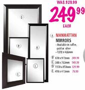Manhattan Mirrors 410x410mm
