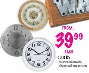 Clocks-Each