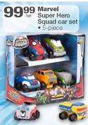 Marvel Super Hero Squad Car Set-5pcs