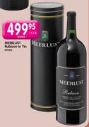 Meerlust Rubicon In Tin-1x1.5ltr