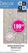  Decoland Bamboo Beaded Curtain-800x1100mm