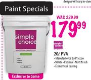Simple Choice PVA-20Ltr