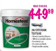 Homestead Exterior Texture-20Ltr