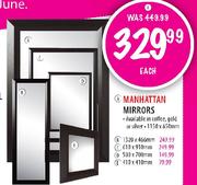 Manhattan Mirrors-1320 x 466mm 