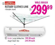Rotary Zippy 5 Wash Line-Each