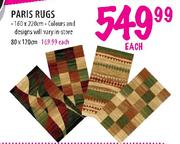 Paris Rugs-80 x 120cm Each
