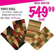 Paris Rugs-160 x 220cm Each