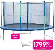Bounce King 10ft Trampoline Combo