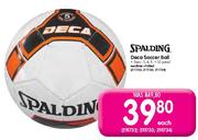 Spalding Deca Soccer Ball