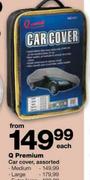 Q Premium Car Cover Assorted Large Each