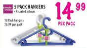Simple Choice Hangers-10 Pack