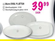 Oval/Rectangular Platter-30cm