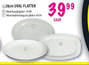 Oval Platter-30cm