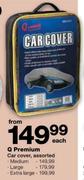 Q Premium Car Cover Assorted Extra Large Each