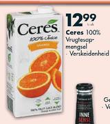 Ceres 100% Vrugtesapmengsel Verskeidenheid-1 Ltr elk