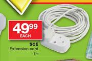 SCE Extension Cord-5 mtr