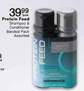 Protein Feed Shampoo & Conditioner Banded Pack Assorted