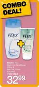 Revlon Flex Shampoo/Conditioner-250ml & Hair Gel-150ml Assorted