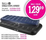 Out & About Double Vinyl Airbed