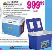 Big Jim 48Ltr Cooler Box Wheelie Blue