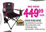 Camp master Chair King Wine