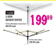 Always Home 4 Arm Aluminium Rotary Dryer-Each