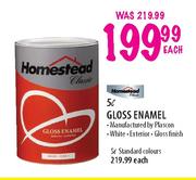 Homestead Gloss Enamel-5Ltr Each