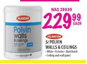 Plascon Polvin Walls & Ceilings-5Ltr Each
