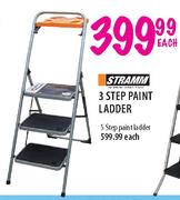 Stramm 3 Step Paint Ladder-Each