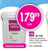 Simple Choice PVA-5Ltr Each