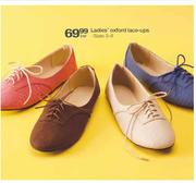 Ladies Oxford Lace-Up Size 3-8-Per Pair